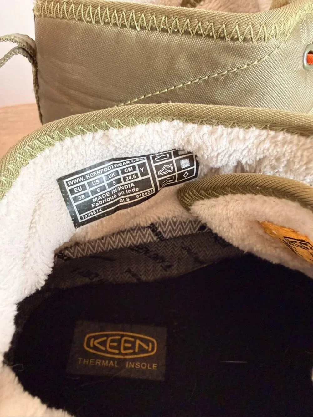 Keen Youth Green & Orange Howser II Chukka WP Boot 6